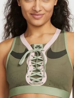 Nike Dri Fit Swoosh Air Force 1 Sports Bra
